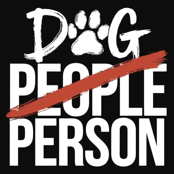Dog Person Standard Tee Black - Image 2