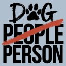 Dog Person Standard Tee Light Blue