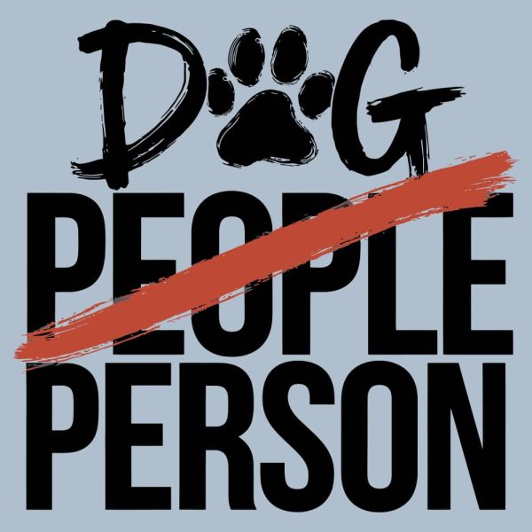 Dog Person Standard Tee Light Blue - Image 2