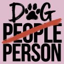 Dog Person Standard Tee Light Pink