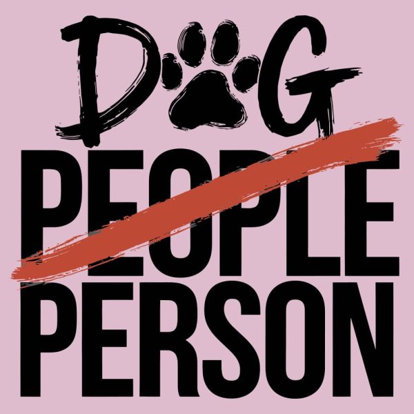 Dog Person Standard Tee Light Pink - Image 2