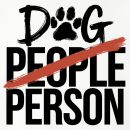 Dog Person Standard Tee White